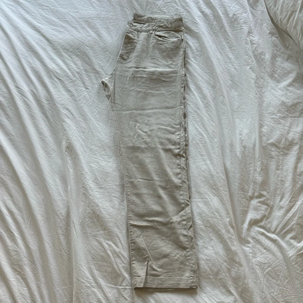 NWT ONIA Men's Stretch Linen Traveler‎ Pant in Stone Size 34